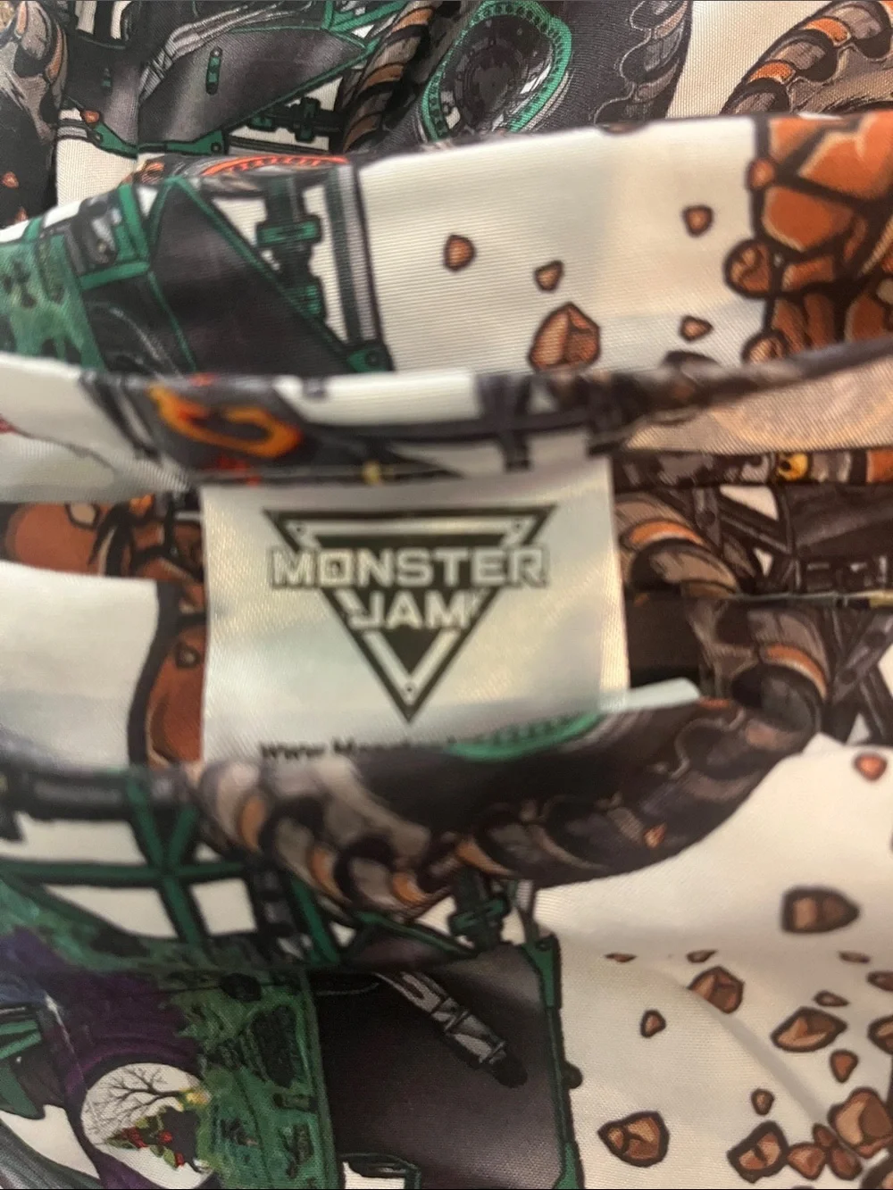 Monster Jam Kids Twin Sheet Set - fitted, flat, and pillowcase